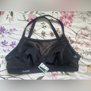 Brand New Black Bikini Top, size 34B